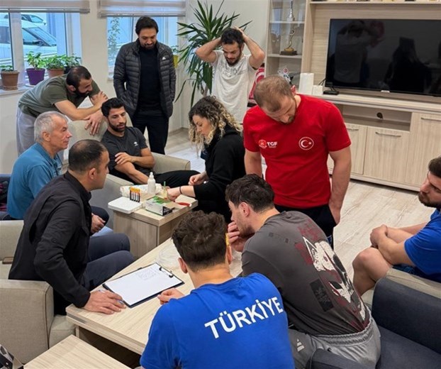 Bilim Kurulu'ndan Güreş Milli Takim Kampı’nda yüksek performans incelemesi!